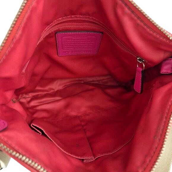 Vintage Coach Daisy Spectator Leather Swingpack Crossbody - Picture 5 of 9